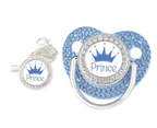 BPA Free Baby Sparkly Rhinestone Trending Stylish Pacifier Soothing Toddler Teething Nipple
