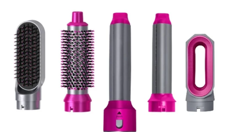 5 In 1 Hair Appliance Professional Curler Hair Dryer Straightener Hot Comb Set