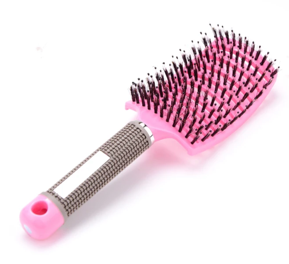 Scalp Massage Detangling Nylon Hair Brush Salon Hairdressing Styling Tool