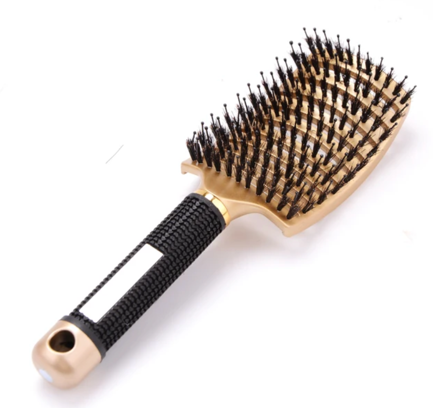 Scalp Massage Detangling Nylon Hair Brush Salon Hairdressing Styling Tool