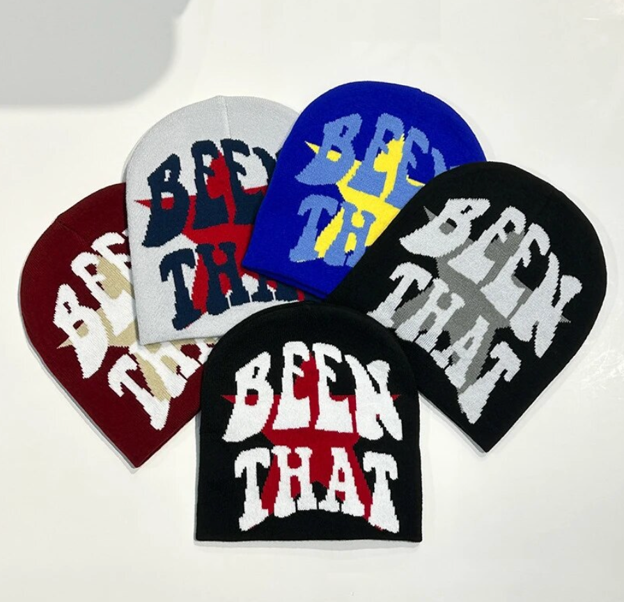Trending Knitted Been That Beanie Warm Star Design Skilly Hat