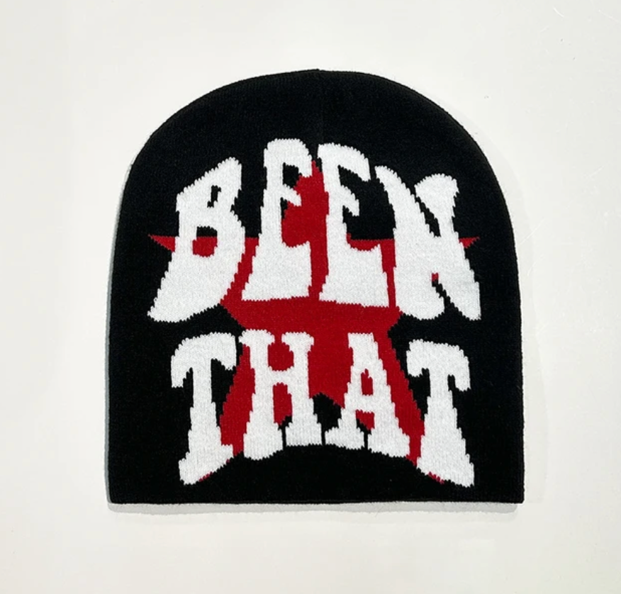 Trending Knitted Been That Beanie Warm Star Design Skilly Hat