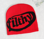 Knitted Unisex Winter Wool Aesthetic Cap Warm Quality Skully