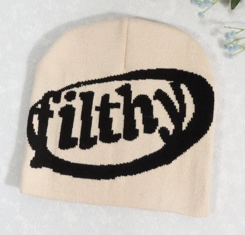 Knitted Unisex Winter Wool Aesthetic Cap Warm Quality Skully