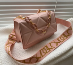 Womans Purse Pu Leather crossbody Stone Pattern Ladies Handbag