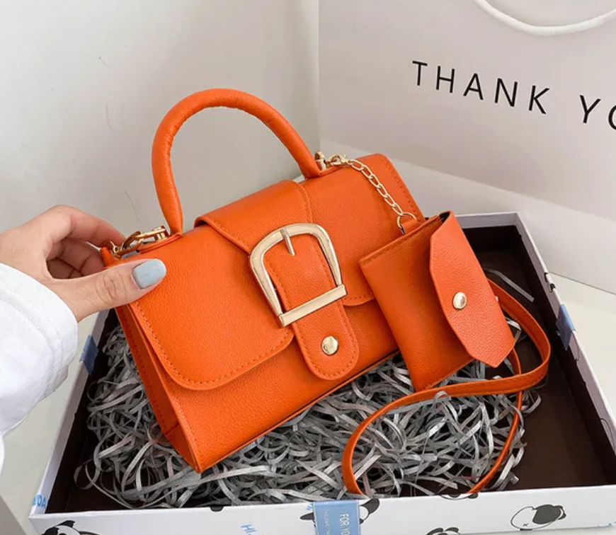 Woman Handbag Crossbody  Shoulder With Mini Coin Purse Design Small Purse