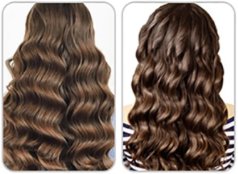 Hair Curling Iron Barrel Curler Beach Wave 3 Barrels Crimping Styling Tool