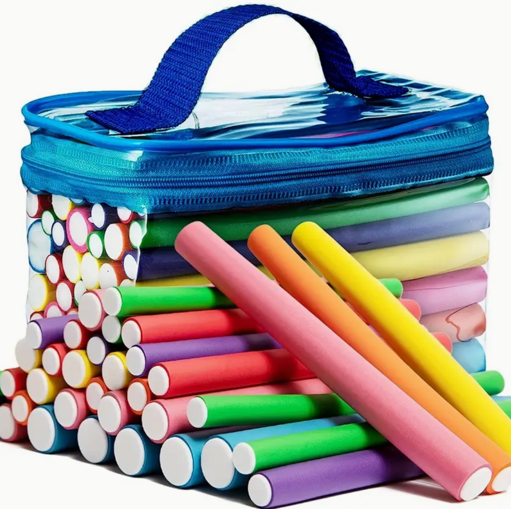 Flexible 42 Pcs Set Curling Rods Flexi Heatless Hair Curl set