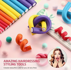 Flexible 42 Pcs Set Curling Rods Flexi Heatless Hair Curl set