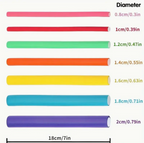 Flexible 42 Pcs Set Curling Rods Flexi Heatless Hair Curl set