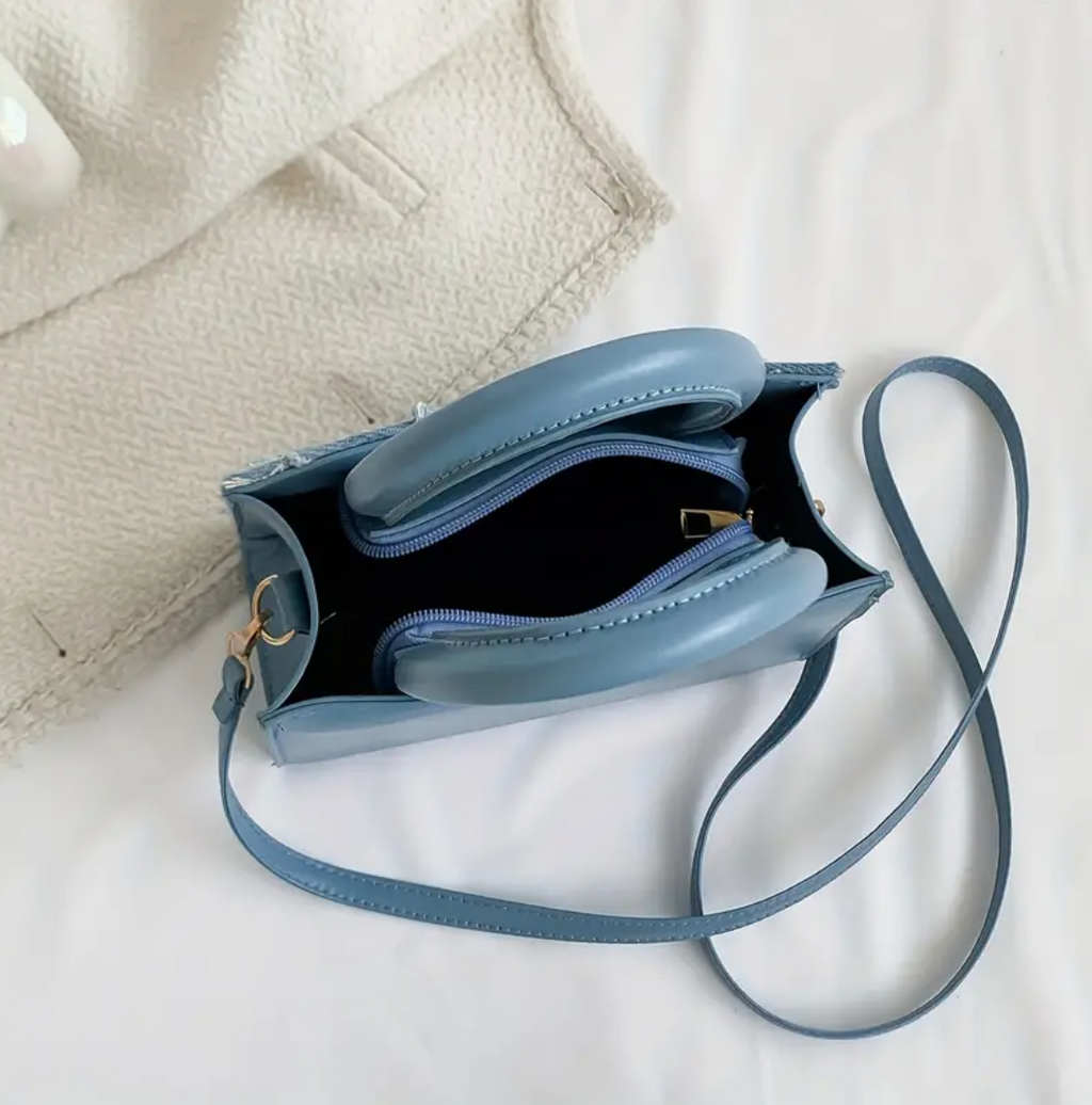 Mini Crossbody Style Detail Pattern Woman Handbag