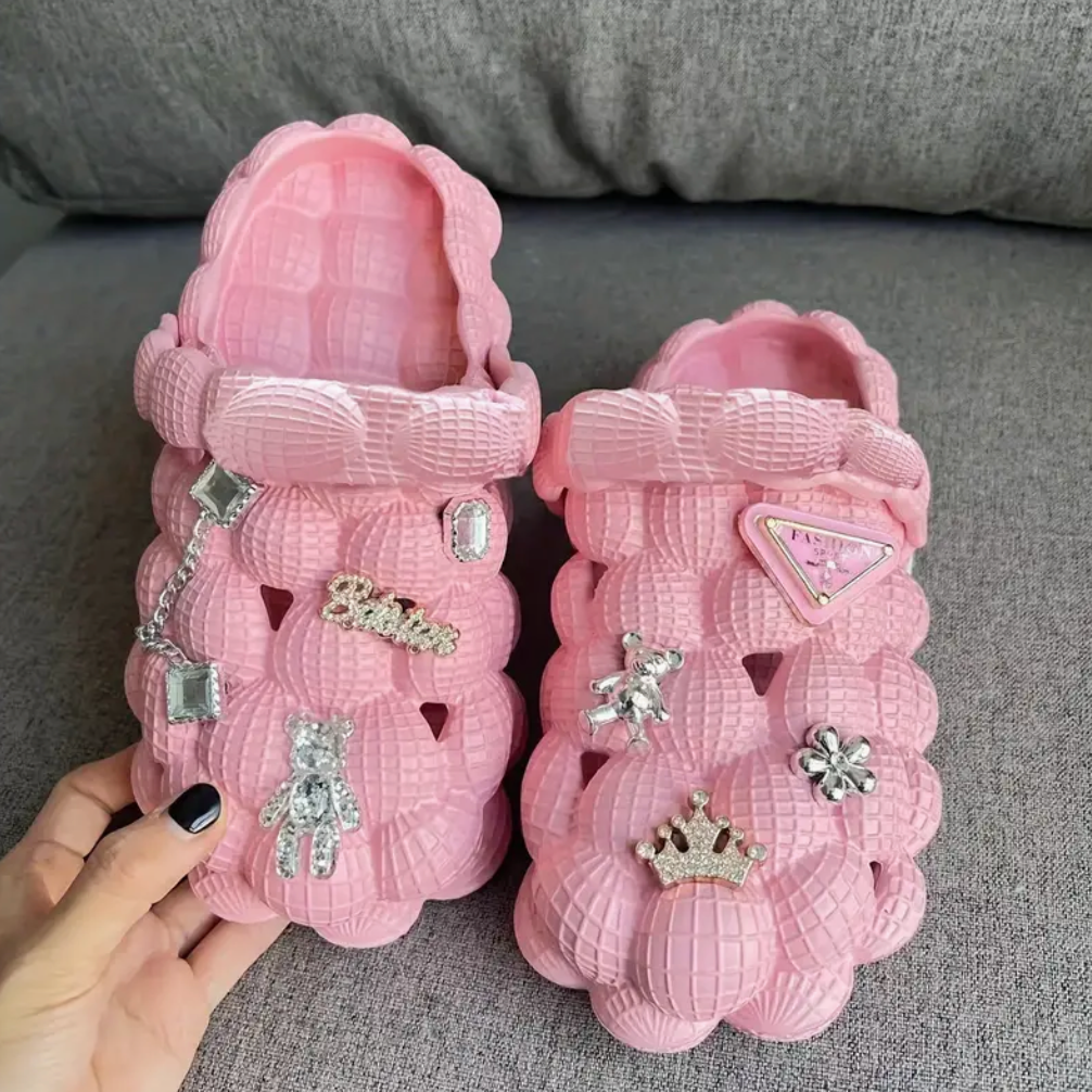 Trending Bubble Slides Womans Slippers Sports Everyday wear Shoes