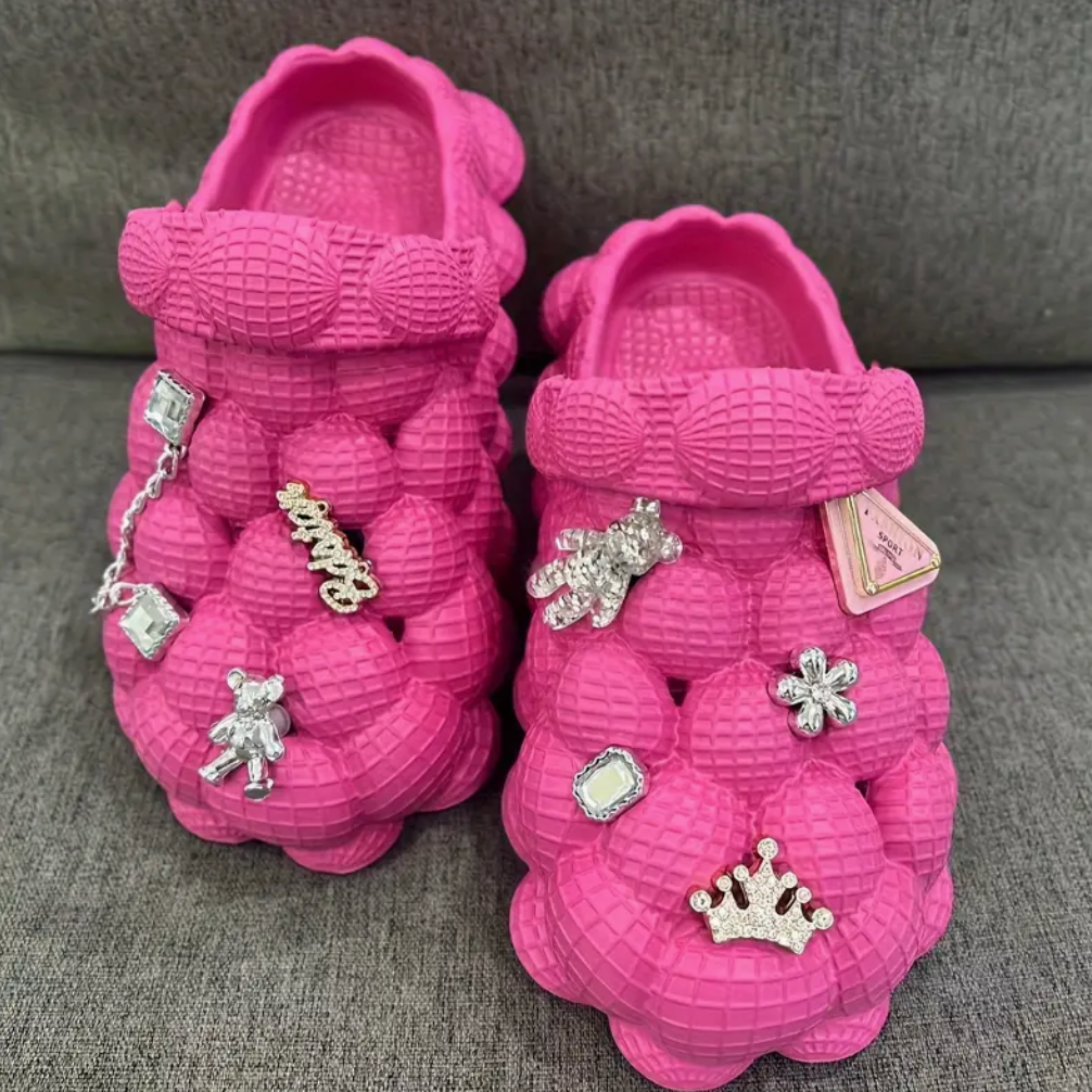 Trending Bubble Slides Womans Slippers Sports Everyday wear Shoes