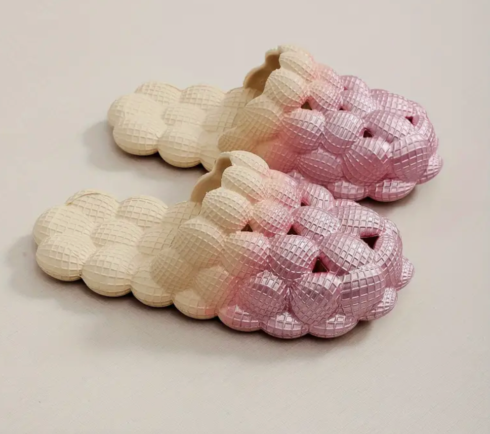 Unisex Ombre Buble Slides Trending Slide Shoes