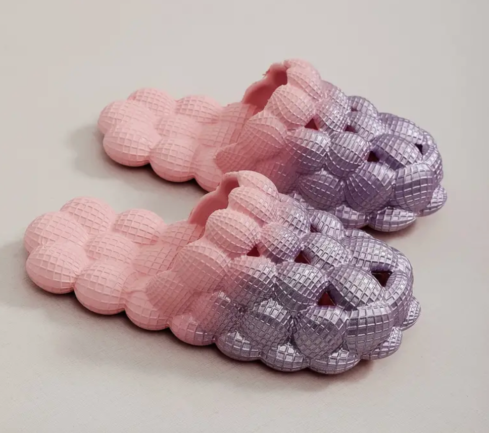 Unisex Ombre Buble Slides Trending Slide Shoes