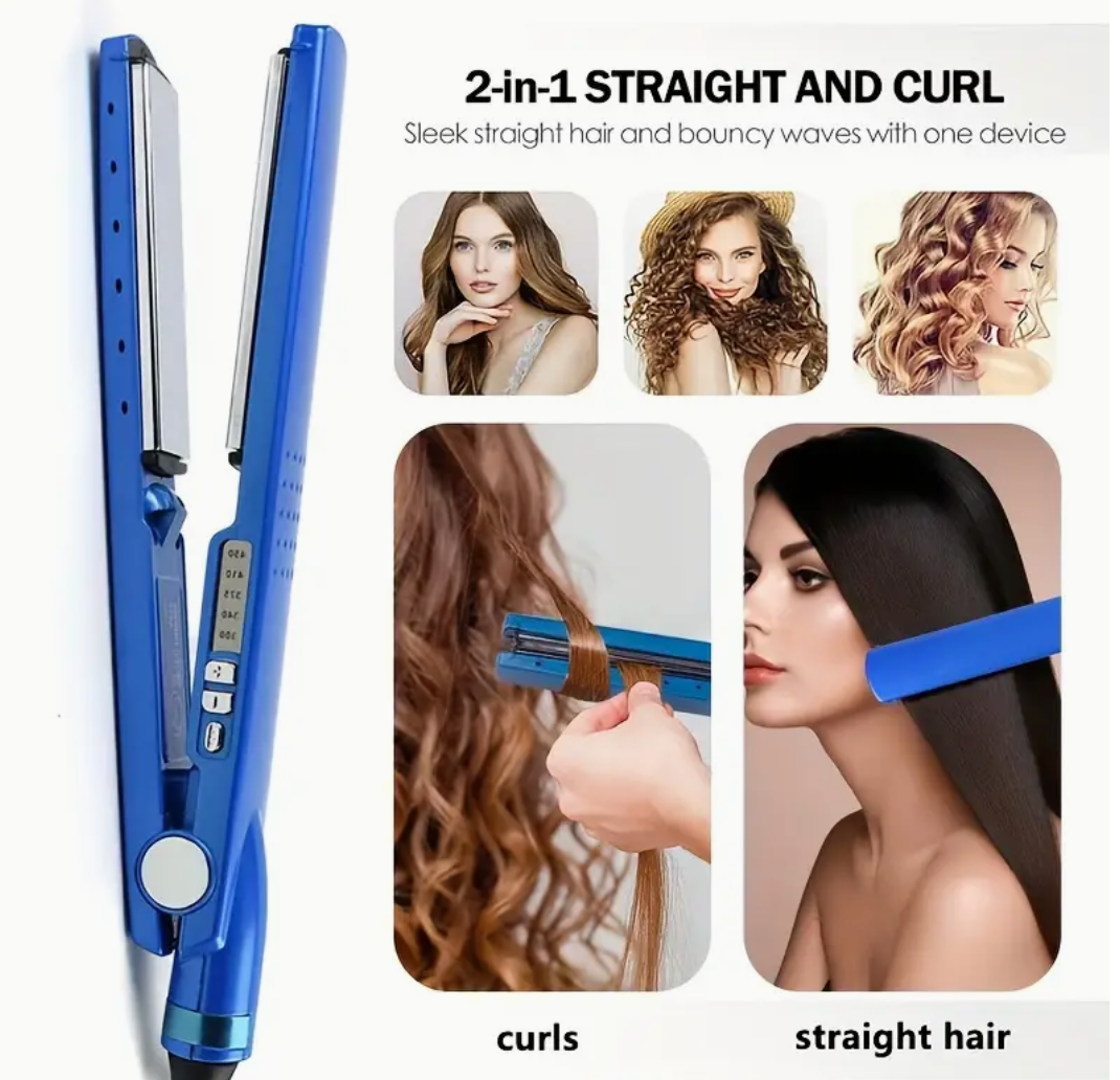 3pcs Hair Tools Curling Rod Flat Iron Straightening Comb