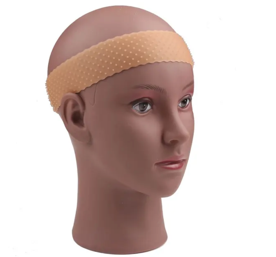 Silicone Non Slip Wig Grip Headband Grip 1/5 Pcs Transparent Anti-Slip Wig Band