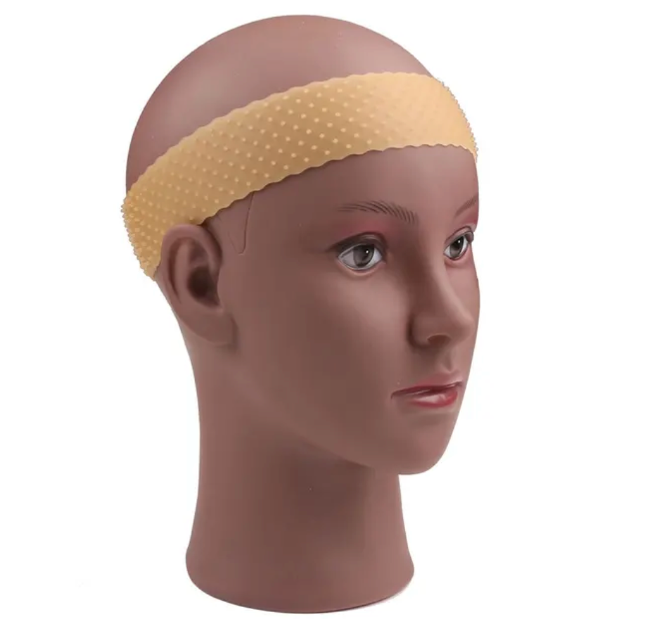 Silicone Non Slip Wig Grip Headband Grip 1/5 Pcs Transparent Anti-Slip Wig Band