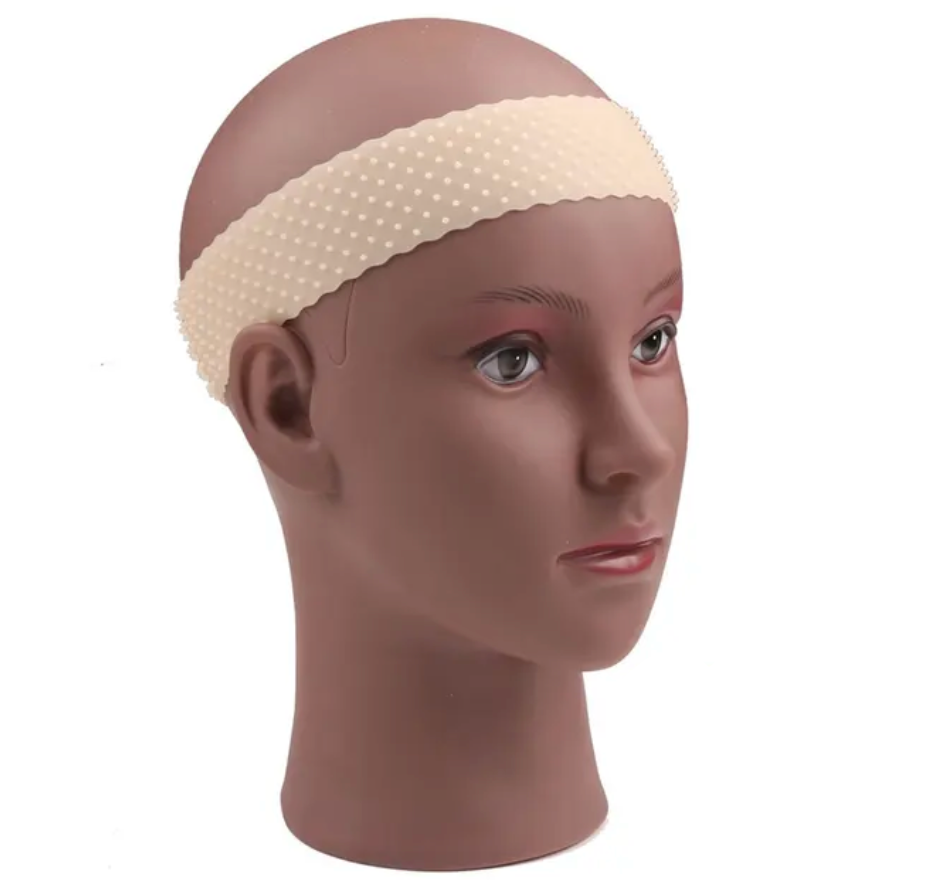 Silicone Non Slip Wig Grip Headband Grip 1/5 Pcs Transparent Anti-Slip Wig Band