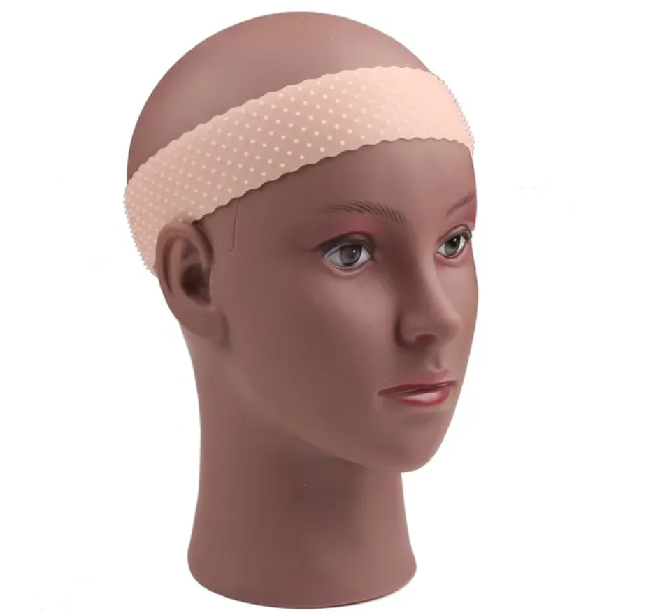 Silicone Non Slip Wig Grip Headband Grip 1/5 Pcs Transparent Anti-Slip Wig Band