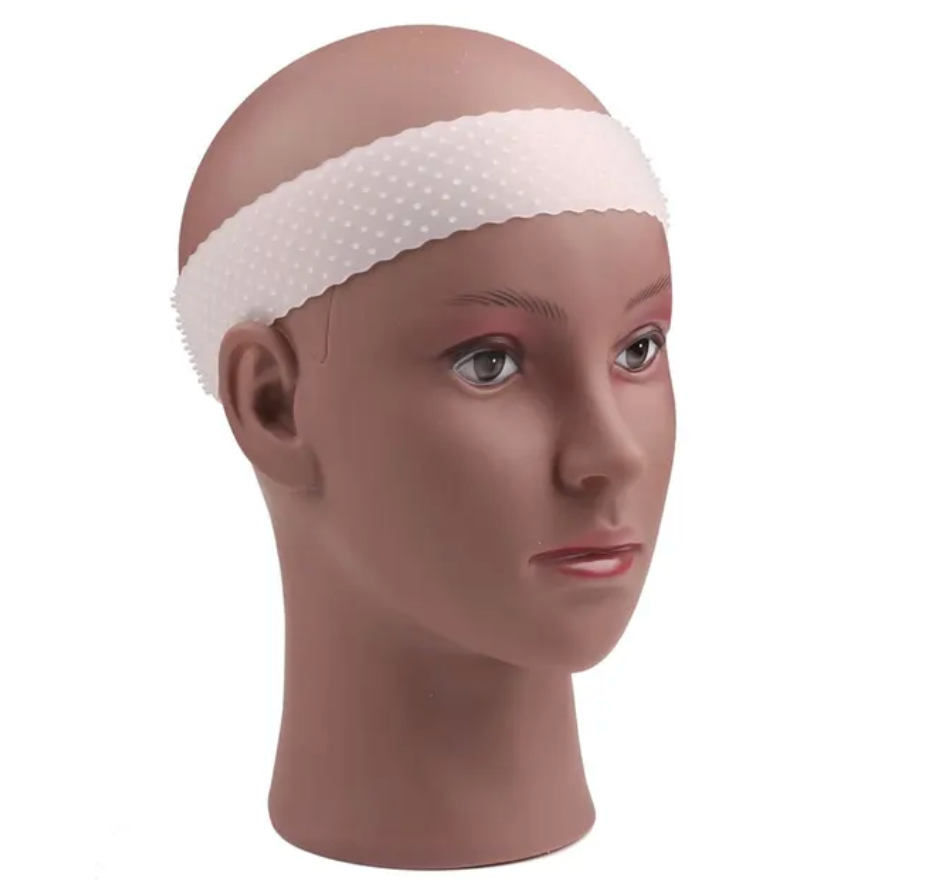 Silicone Non Slip Wig Grip Headband Grip 1/5 Pcs Transparent Anti-Slip Wig Band