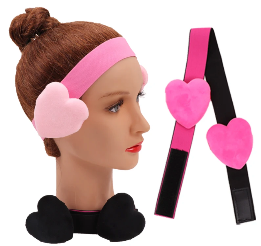 Wig Melt Lace Band Protective Heart Ear Covers Wig Frontal Edges Band