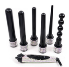 6 in 1 Hair Curling wand Rhinestone Professional 6 Barrel Curling Iron