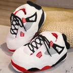 Plush Cotton Home Sneaker Slippers Woman Men Cute Cartoon Foam Shoes