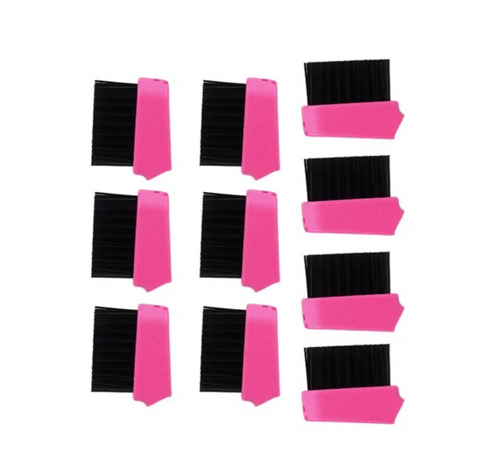 10 Pcs Detachable Edge Brush Heads Extra Heads For Detachable Edge Styling Brush