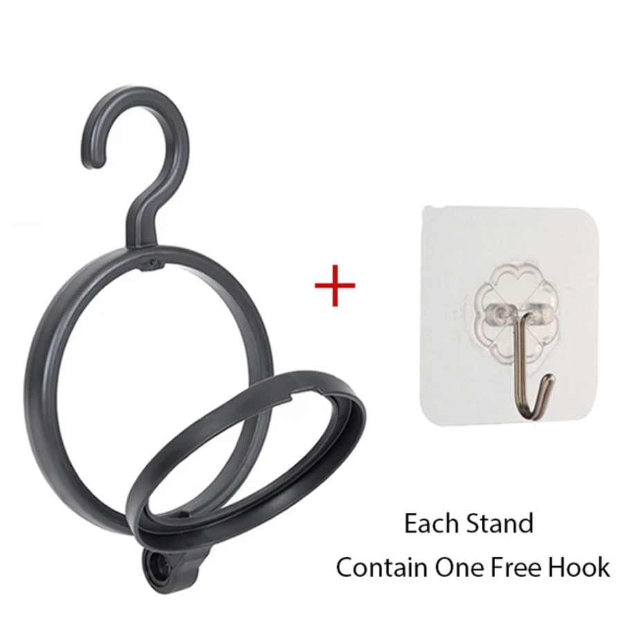 Wig Drying Stand Holder Rack Circle Wall Wig Hanging Stand Display