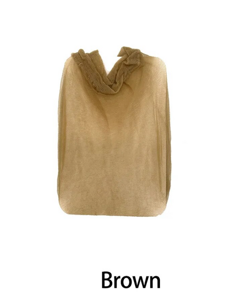 12 Pcs HD Wig Cap Ultra Thin Invisible Lace Wig Stocking Cap For Lace Front Wigs