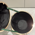 Cute Straberry Rhinestone Womans Clutch Purse Bucket Shoulder Bag