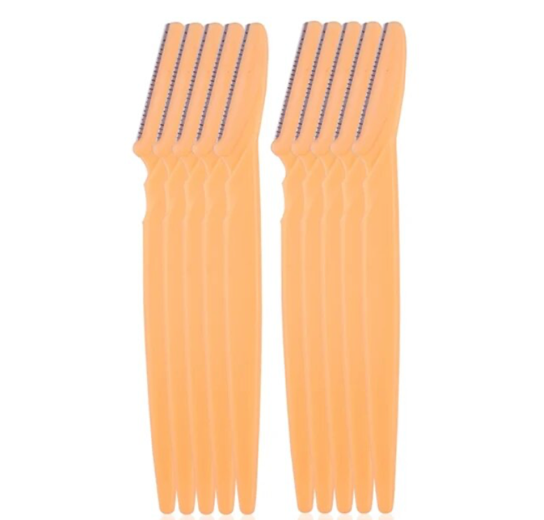 5/10/15 Pcs Lace Cutting Blade Eyebrow Styling Shaping Razor