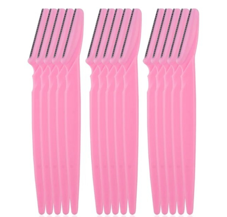 5/10/15 Pcs Lace Cutting Blade Eyebrow Styling Shaping Razor