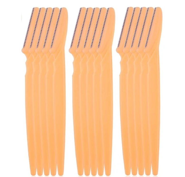 5/10/15 Pcs Lace Cutting Blade Eyebrow Styling Shaping Razor