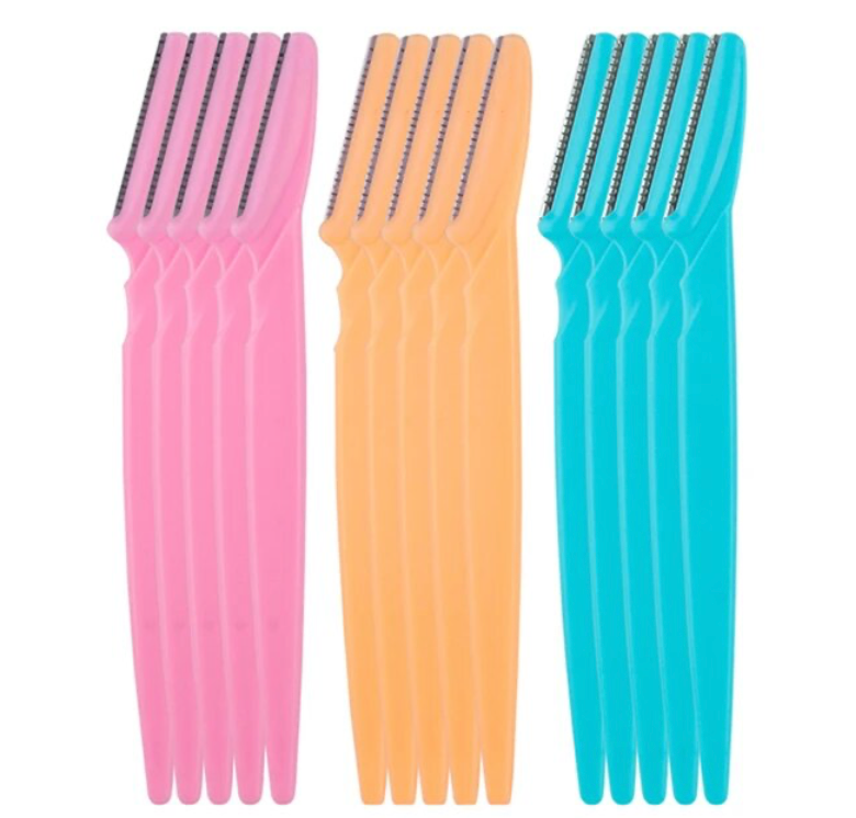 5/10/15 Pcs Lace Cutting Blade Eyebrow Styling Shaping Razor