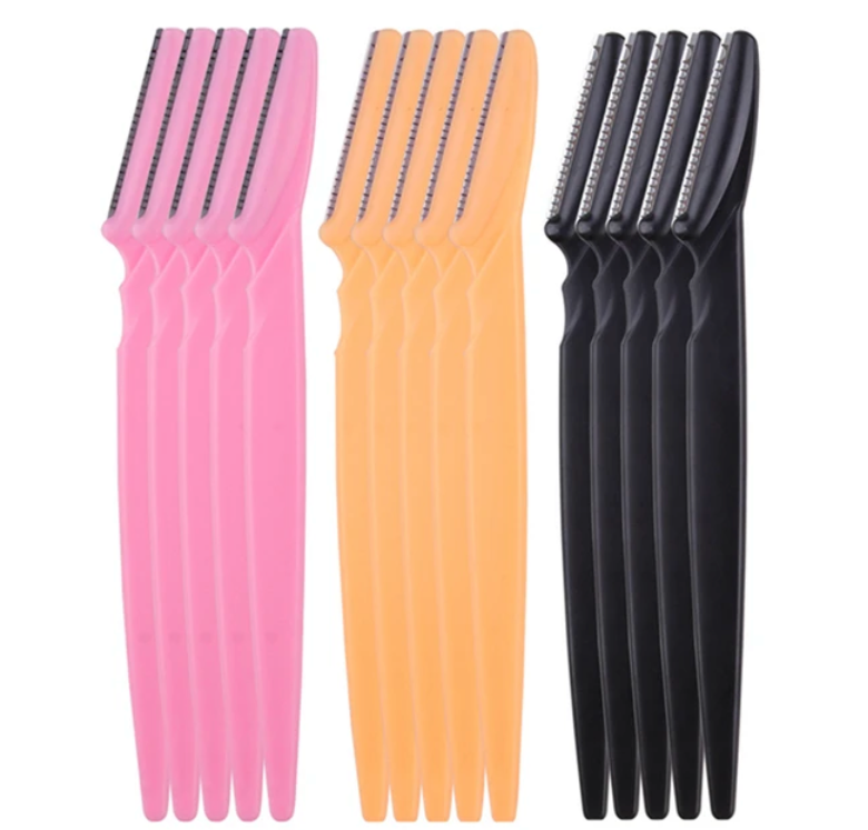 5/10/15 Pcs Lace Cutting Blade Eyebrow Styling Shaping Razor