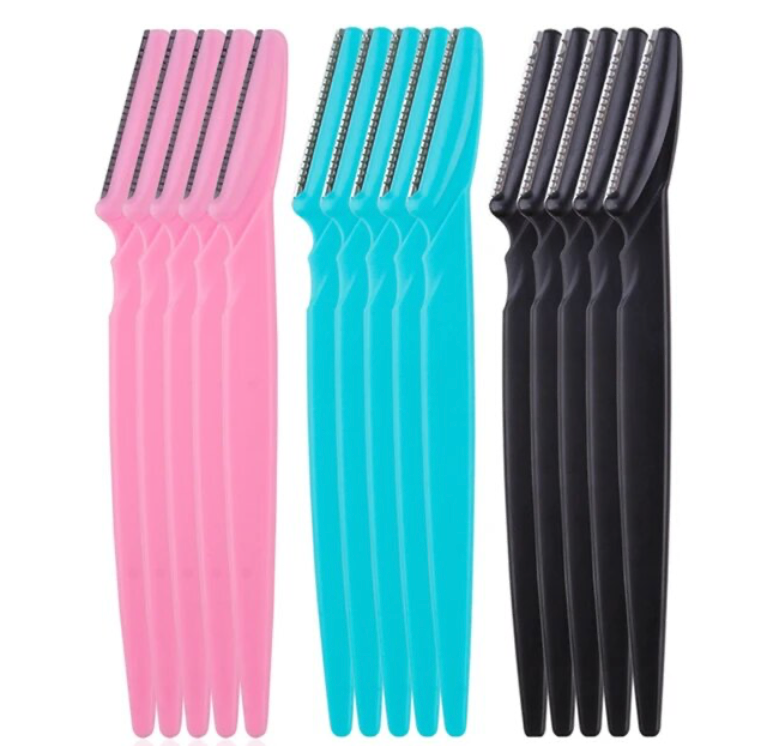 5/10/15 Pcs Lace Cutting Blade Eyebrow Styling Shaping Razor