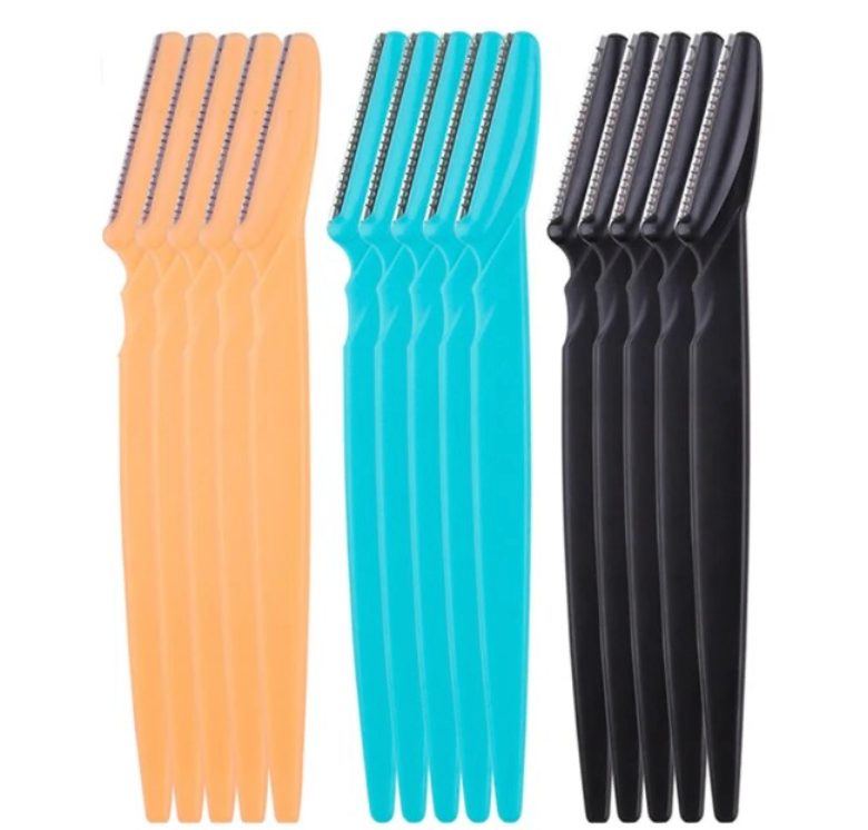 5/10/15 Pcs Lace Cutting Blade Eyebrow Styling Shaping Razor