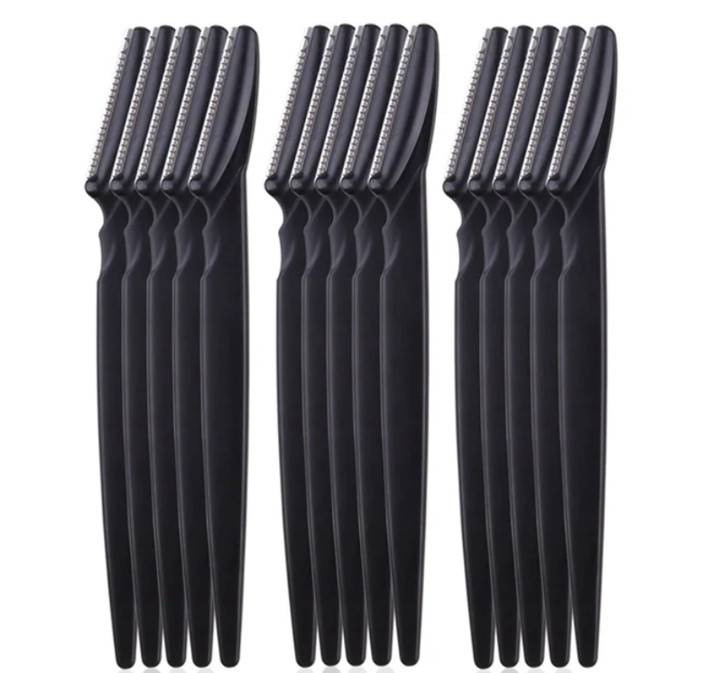 5/10/15 Pcs Lace Cutting Blade Eyebrow Styling Shaping Razor