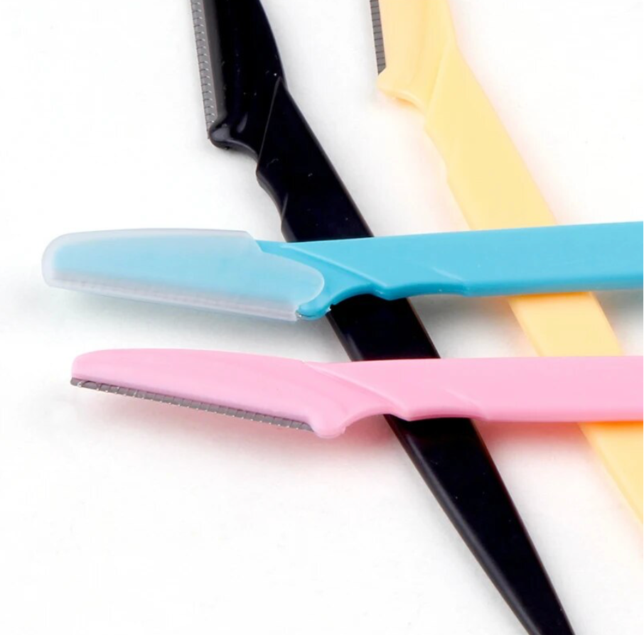 5/10/15 Pcs Lace Cutting Blade Eyebrow Styling Shaping Razor