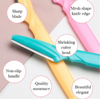 5/10/15 Pcs Lace Cutting Blade Eyebrow Styling Shaping Razor