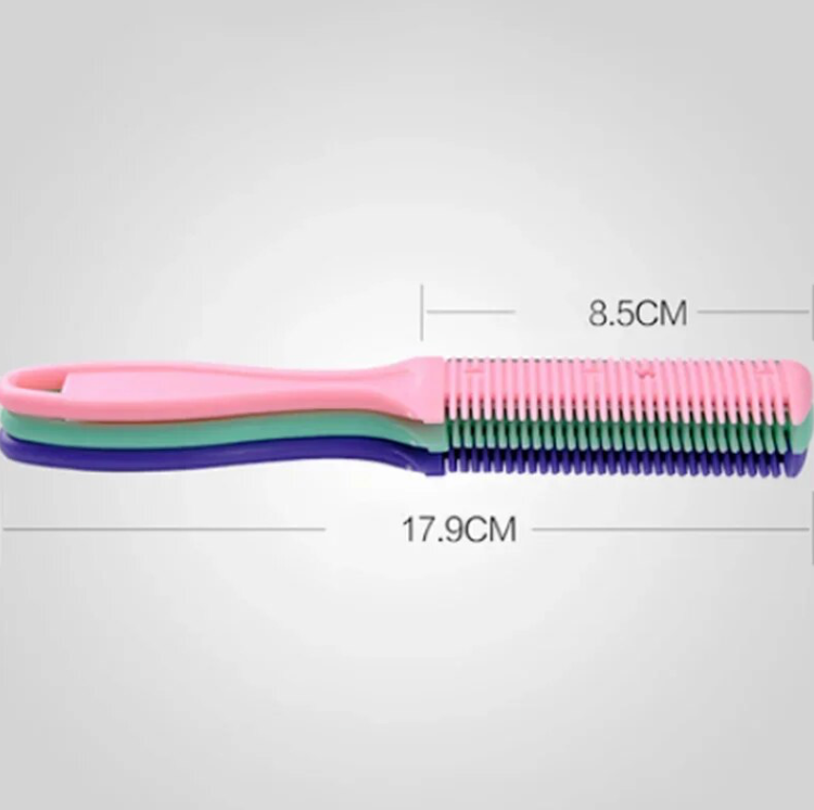 1 Pcs Hair Cutting Razor Comb Detachable Blade Hair Styling Tool