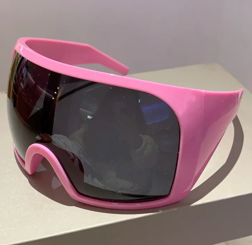 Oversized Big Frame Sunglasses Y2k Style Frame Sunglasses