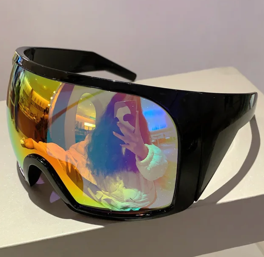 Oversized Big Frame Sunglasses Y2k Style Frame Sunglasses