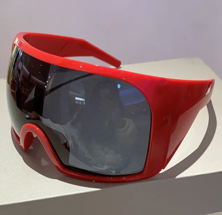 Oversized Big Frame Sunglasses Y2k Style Frame Sunglasses