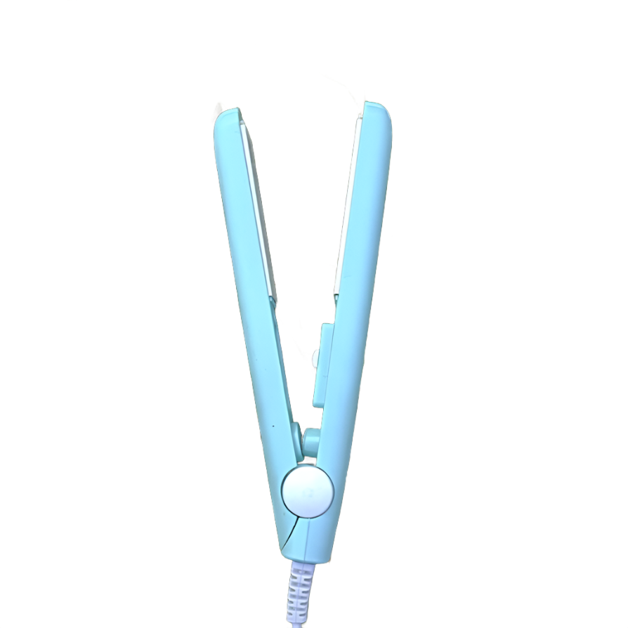 Mini Ceramic Traveling Hair Styling Tool Portable Hot Iron Straightener Curler