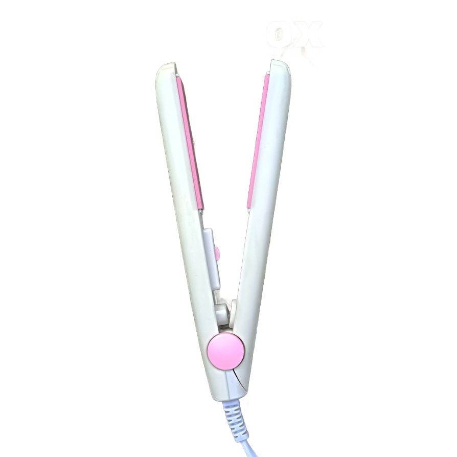 Mini Ceramic Traveling Hair Styling Tool Portable Hot Iron Straightener Curler