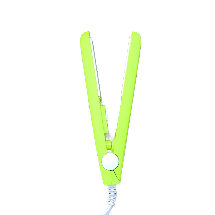 Mini Ceramic Traveling Hair Styling Tool Portable Hot Iron Straightener Curler