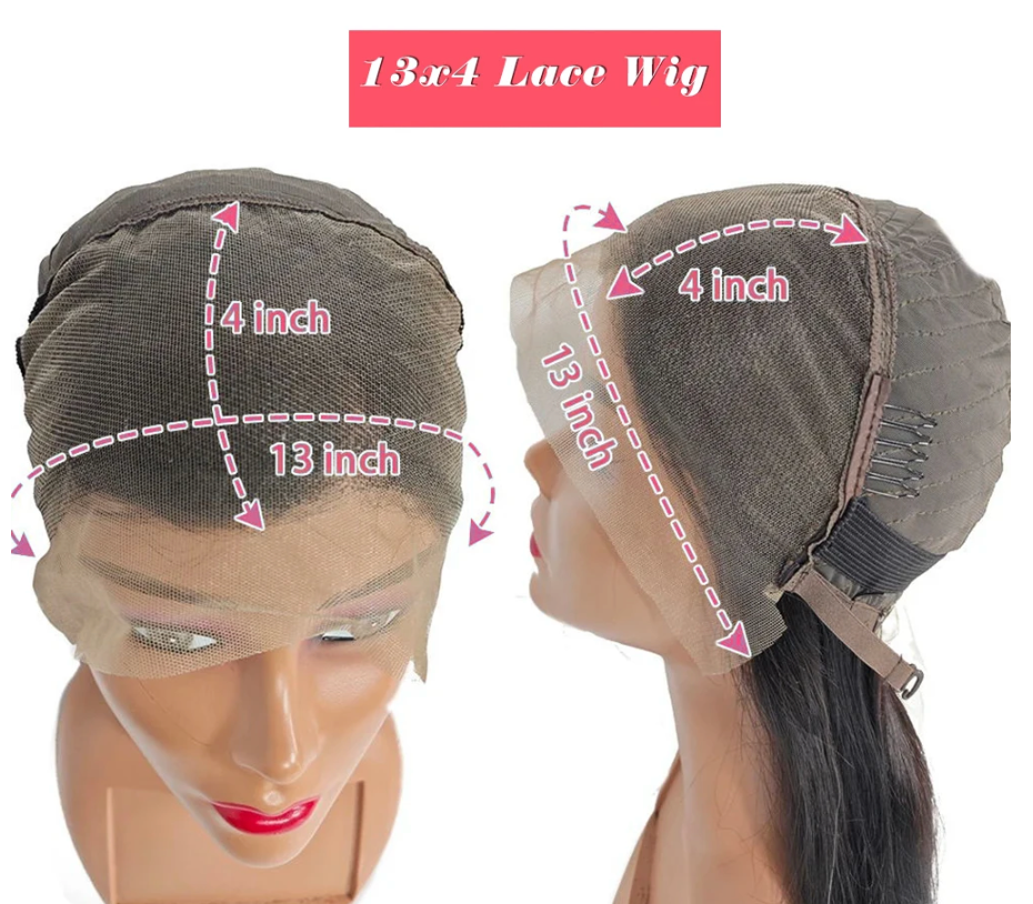 Short Bob Chocolate Brown #4 Brazilian Human Hair 13x4 Lace Front Wig